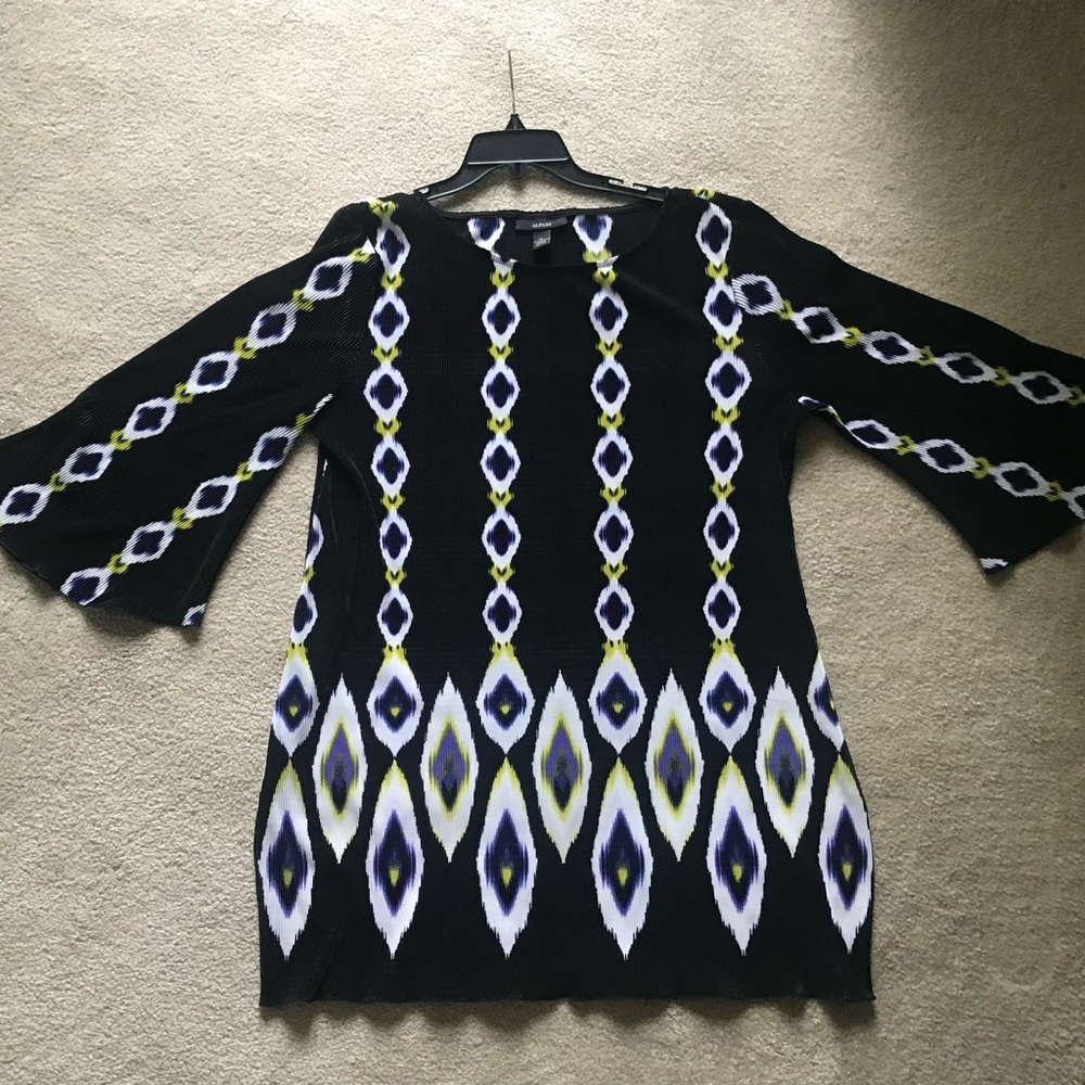 Alfani Women’s Colorful Ribbed Tunic - Picture 9 of 10
